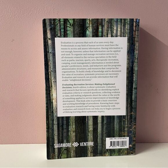 Evaluating Recreation Services: Making Enlightened Decisions 4th Ed Paperback - Picture 2 of 11